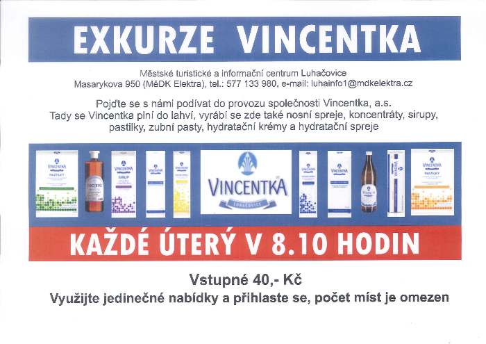 Kde se plni Vincentka?